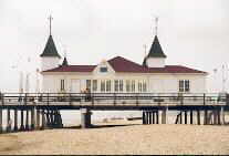 Seebrücke an der Ostsee